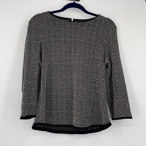 Anthropologie W5 Chevron Blouse